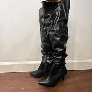 Over the knee boot